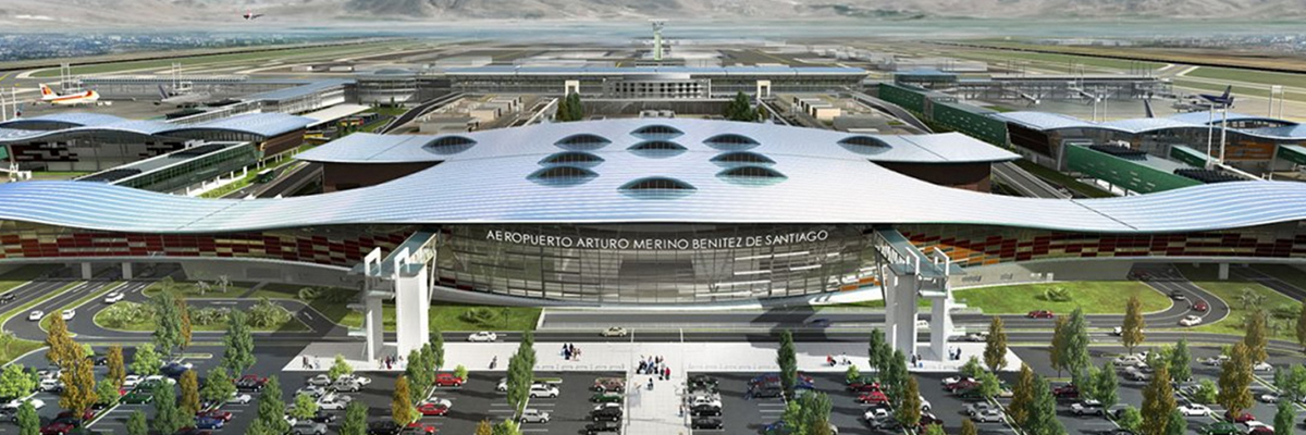Digital rendering of Santiago International Airport