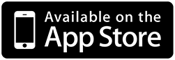 Mobile phone icon with the text: 'Available on the App Store