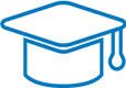 Icon of a graduation cap
